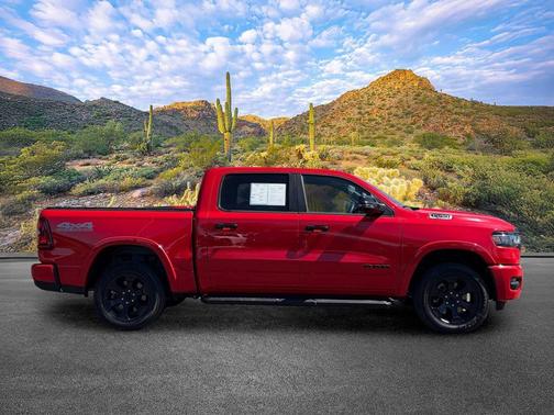 Flame Red Clearcoat 2025 RAM 1500 Lone Star