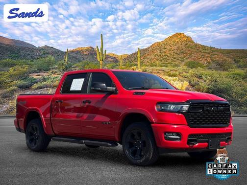 Flame Red Clearcoat 2025 RAM 1500 Lone Star