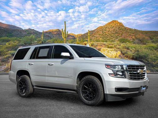 Silver Ice Metallic 2020 Chevrolet Tahoe LS