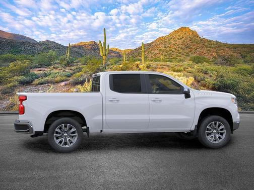 Summit White 2026 Chevrolet Silverado 1500 LT