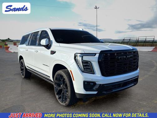 Glacier White Tricoat 2026 GMC Yukon XL Denali