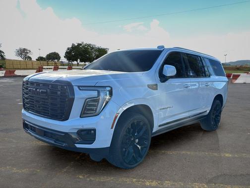 Glacier White Tricoat 2026 GMC Yukon XL Denali