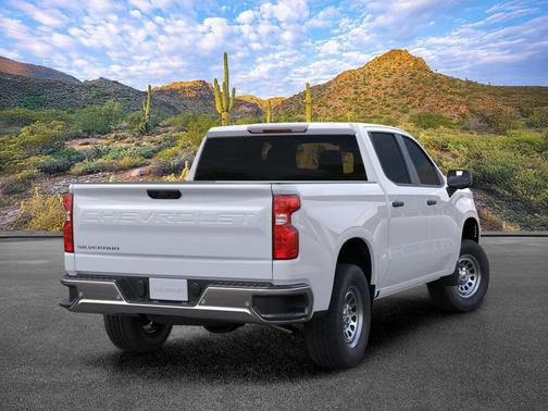 Summit White 2026 Chevrolet Silverado 1500 WT