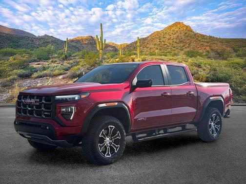 Volcanic Red Tintcoat 2025 GMC Canyon AT4
