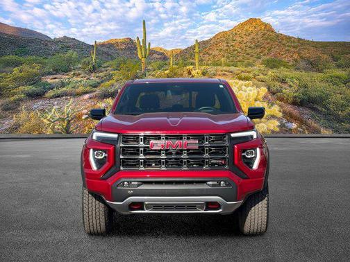 Volcanic Red Tintcoat 2025 GMC Canyon AT4