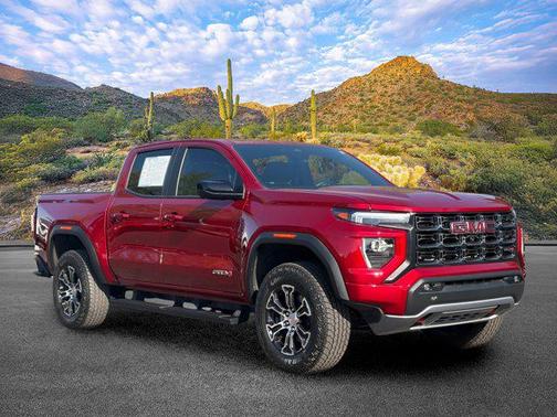 Volcanic Red Tintcoat 2025 GMC Canyon AT4