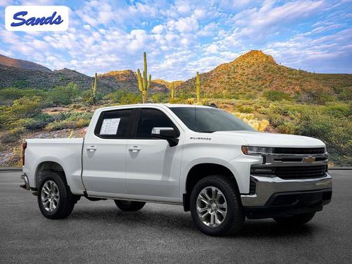 Summit White 2021 Chevrolet Silverado 1500 LT