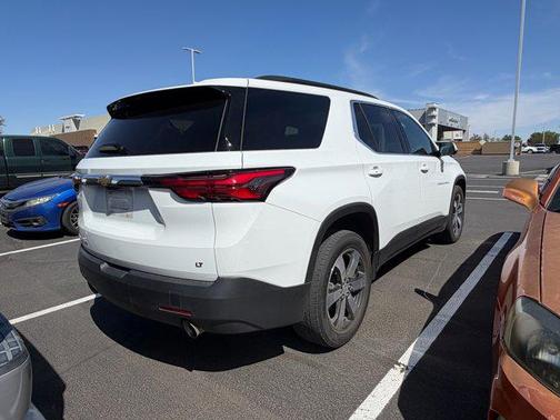 Summit White 2023 Chevrolet Traverse LT Leather