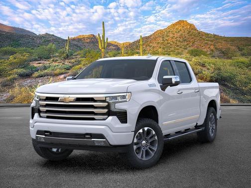 Polar White Tricoat 2026 Chevrolet Silverado 1500 High Country