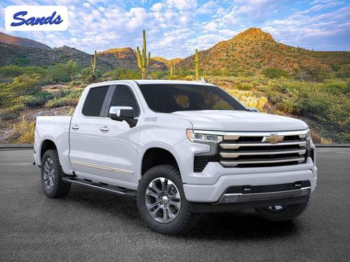 Polar White Tricoat 2026 Chevrolet Silverado 1500 High Country