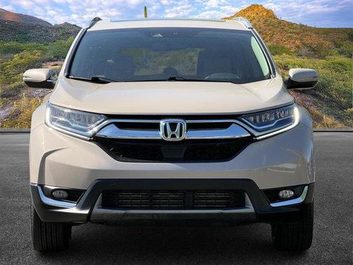 Tan 2019 Honda CR-V Touring