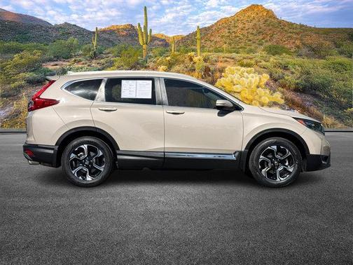 Tan 2019 Honda CR-V Touring