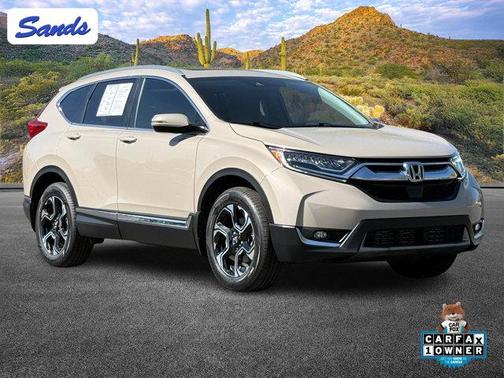 Tan 2019 Honda CR-V Touring