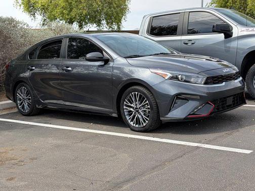 Gravity Gray 2023 Kia Forte GT-Line
