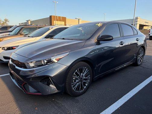 Gravity Gray 2023 Kia Forte GT-Line