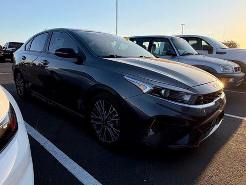 Gravity Gray 2023 Kia Forte GT-Line