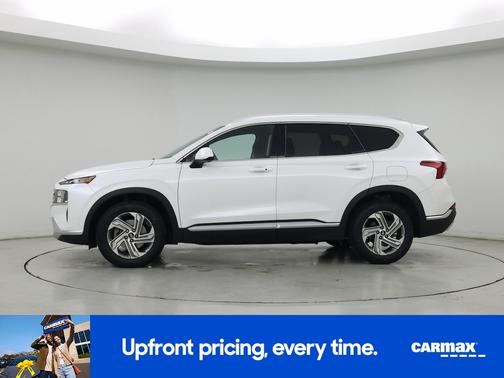 White 2022 Hyundai SANTA FE SEL