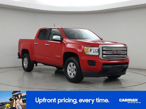 Red 2017 GMC Canyon