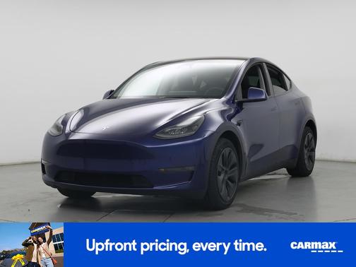 Blue 2024 Tesla Model Y Long Range