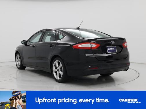 Black 2016 Ford Fusion S