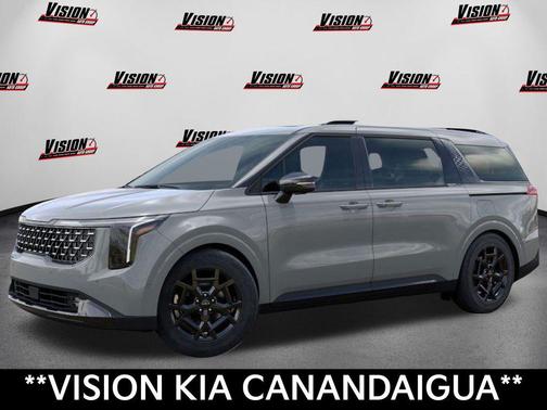 Ceramic Silver 2025 Kia Carnival SX Prestige