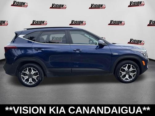 Dark Ocean Blue 2023 Kia Seltos EX