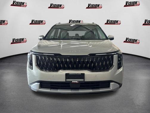 Ivory Silver 2026 Kia Carnival EX
