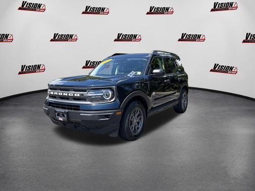 Alto Blue Metallic Tinted Clearcoat 2022 Ford Bronco Sport Big Bend