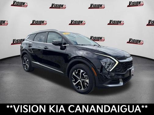 Ebony Black 2024 Kia Sportage EX