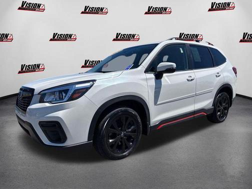 Crystal White Pearl 2020 Subaru Forester Sport