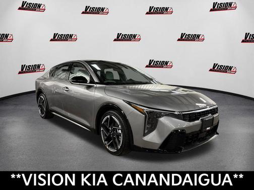 Steel Gray 2026 Kia K4 GT-Line