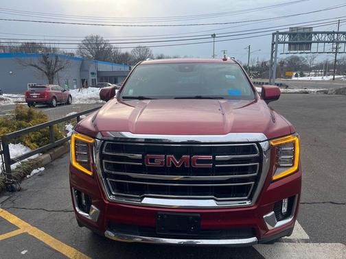 Volcanic Red Tintcoat 2023 GMC Yukon SLT