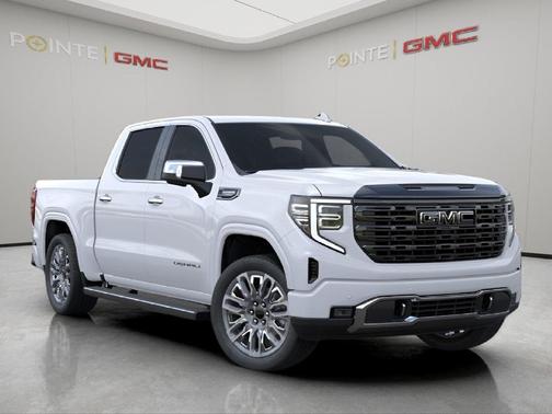 Glacier White Tricoat 2026 GMC Sierra 1500 Denali Ultimate