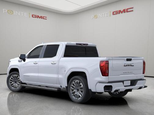 Glacier White Tricoat 2026 GMC Sierra 1500 Denali Ultimate
