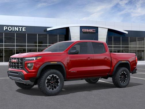 Volcanic Red Tintcoat 2026 GMC Canyon AT4