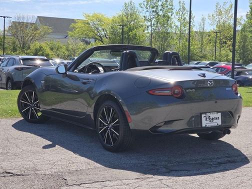 Machine Gray Metallic 2026 Mazda MX-5 Miata Grand Touring