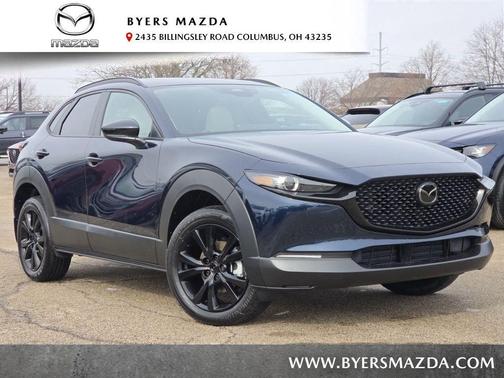 Deep Crystal Blue Mica 2026 Mazda CX-30 2.5 S Aire Edition