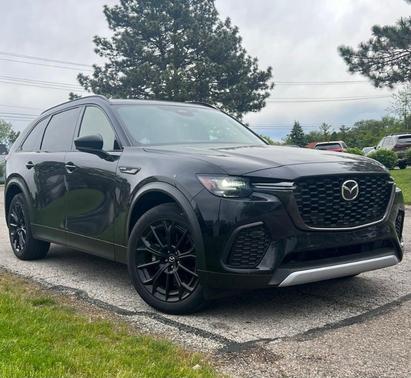Jet Black Mica 2025 Mazda CX-70 3.3 Turbo Premium Plus Package