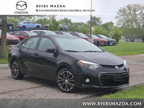 Black Sand Pearl 2016 Toyota Corolla S Plus