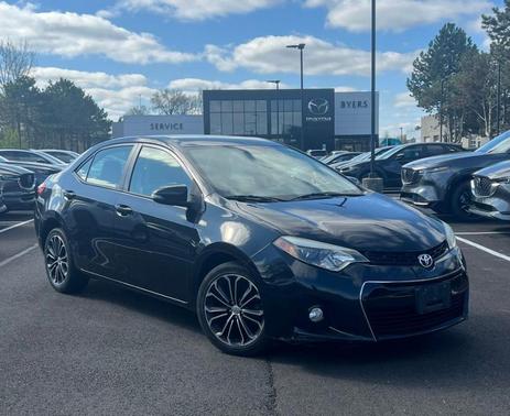 Black Sand Pearl 2016 Toyota Corolla S Plus