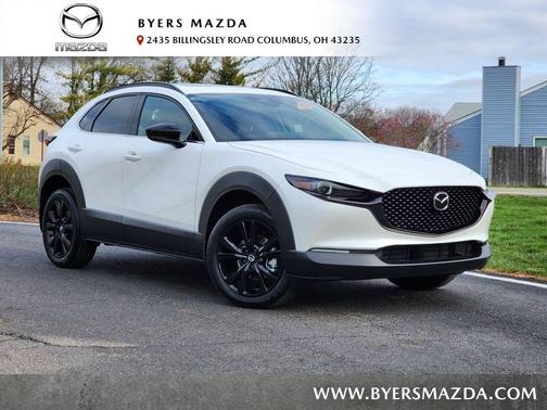 Snowflake White Pearl Mica 2025 Mazda CX-30 2.5 Turbo Premium Package