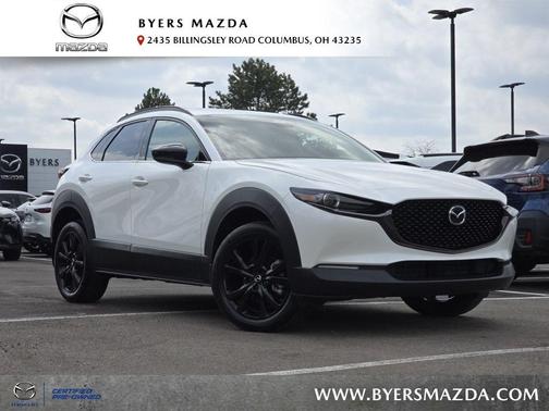 Snowflake White Pearl Mica 2025 Mazda CX-30 2.5 Turbo Premium Package