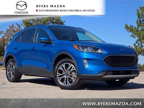 Blue Metallic 2020 Ford Escape SEL