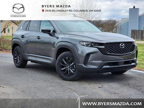 Machine Gray Metallic 2025 Mazda CX-50 Hybrid Premium Package