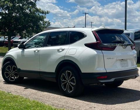 White 2020 Honda CR-V EX-L