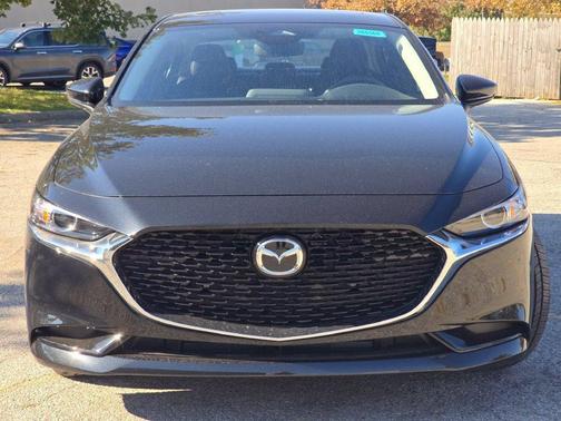 Jet Black Mica 2026 Mazda Mazda3 FWD w/Preferred Package