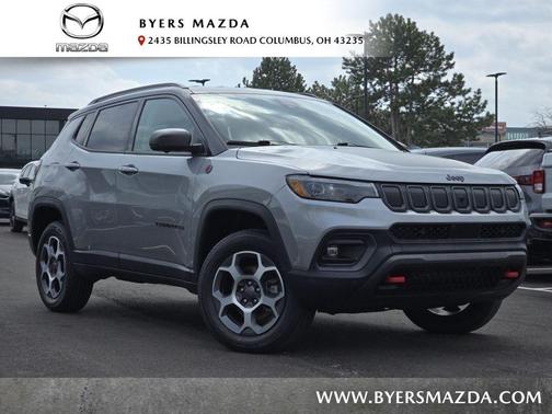 Billet Silver Metallic Clearcoat 2022 Jeep Compass Trailhawk