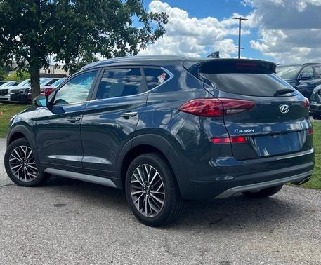 Dusk Blue 2021 Hyundai TUCSON Limited