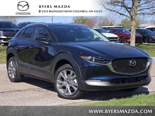 Deep Crystal Blue Mica 2026 Mazda CX-30 Premium Package