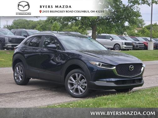 Deep Crystal Blue Mica 2026 Mazda CX-30 Preferred